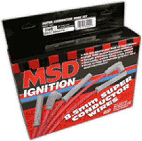 MSD8.5mm Super Conductor Spark Plug Wire Kit - 4 Cyl.31449