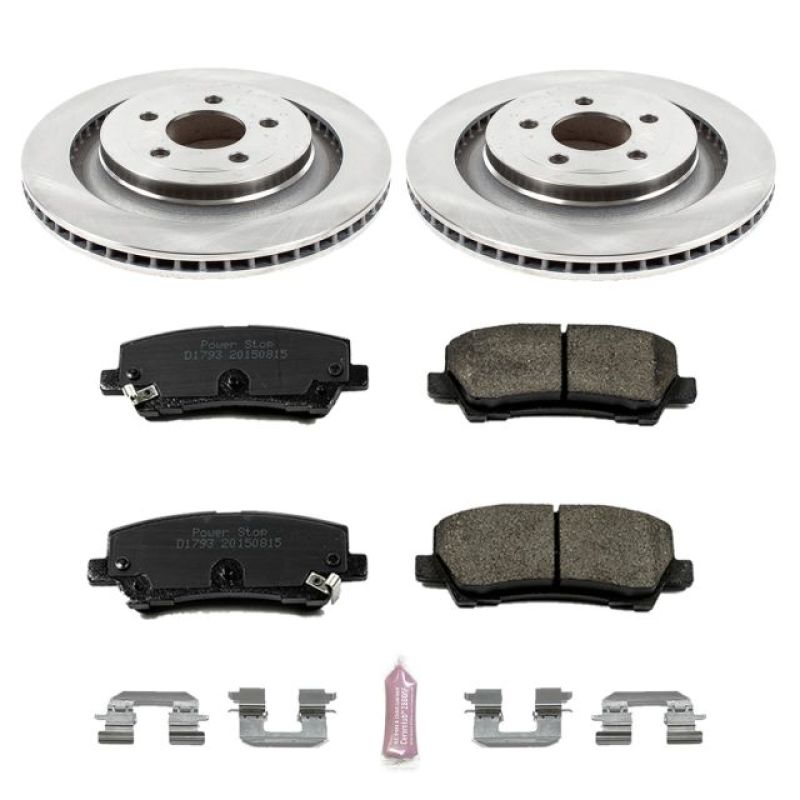 Power Stop 15-19 Ford Mustang Rear Autospecialty Brake Kit KOE6812