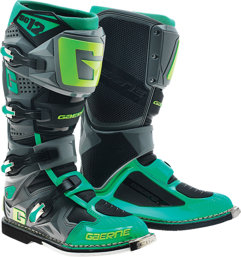 GAERNE Sg-12 Boots Green Sz 14 2174-040-014