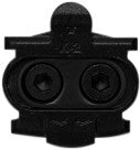 HT COMPONENTS X2 Cleat Kit 4.5 Degrees Float 127X201