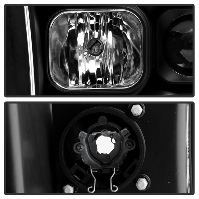 Spyder Dodge Ram 1500 02-05/Ram 2500/3500 03-05 High-Power LED Headlights - Black PRO-YD-DR02V2PL-BK 5088079