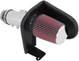 K&N 13-14 Honda Accord 3.5L V6 69 Series Typhoon Air Intake System - Silver Cold Air Intake Kit 69-1212TS