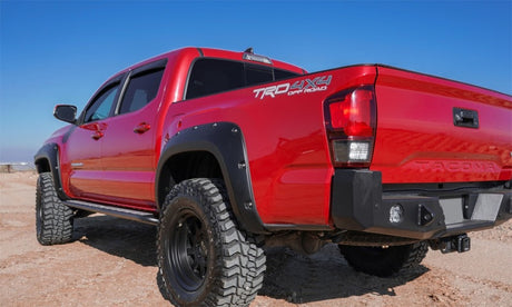AVS 16-18 Toyota Tacoma Double Cab Ventvisor In-Channel Front & Rear Window Deflectors 4pc - Smoke 194768