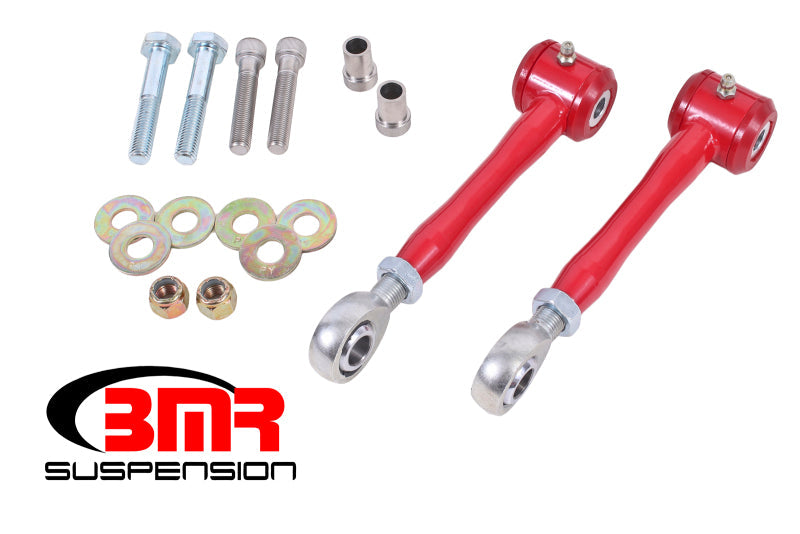 BMR 16-17 6th Gen Camaro Rear Sway Bar End Link Kit - Red ELK017R