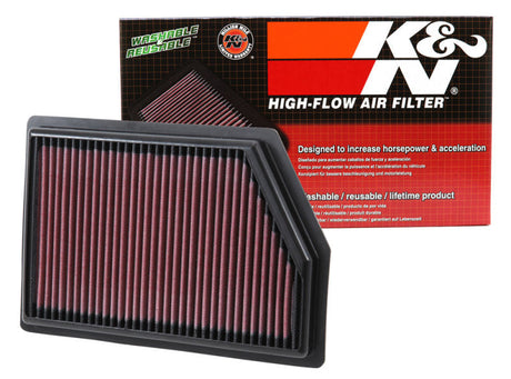 K&N Replacement Panel Air Filter for 2014 Jeep Cherokee 2.4L/3.2L 33-5009