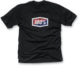 100% Official T-Shirt - Black - Medium 20000-00006