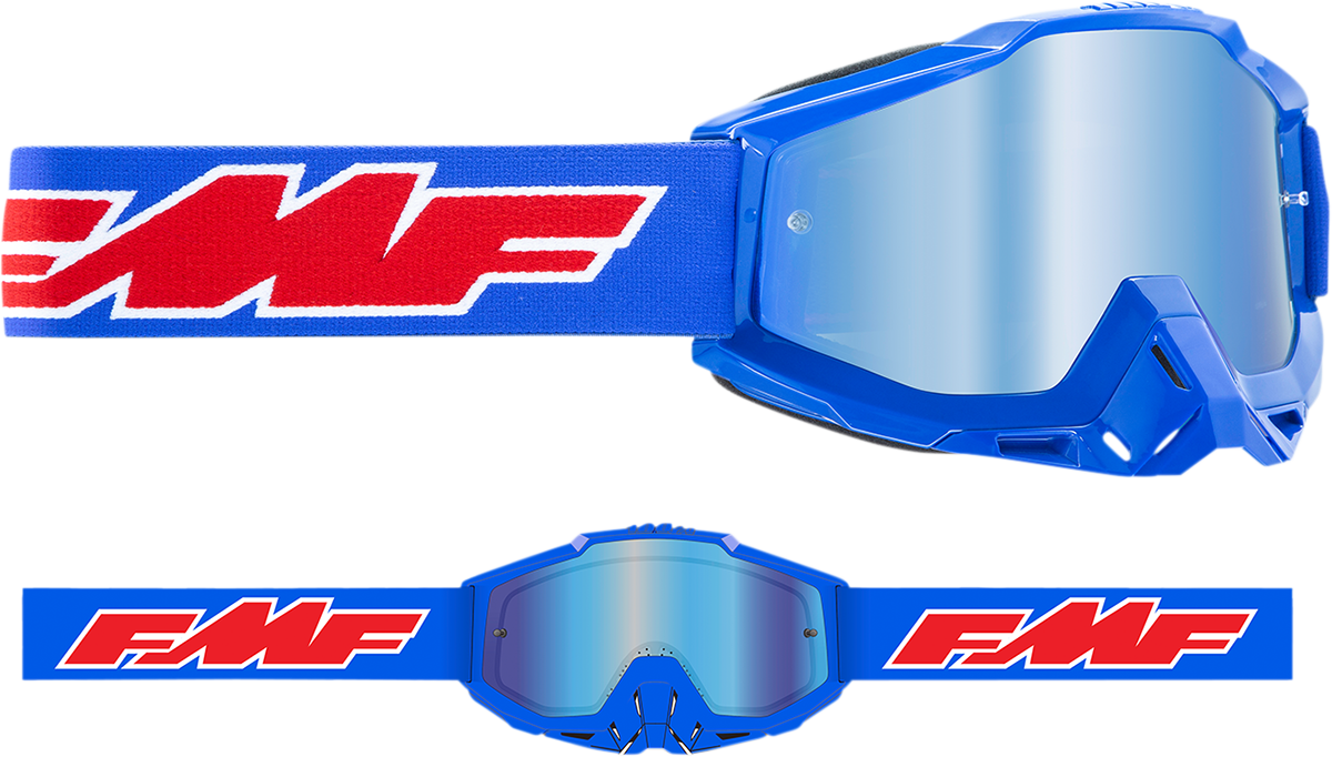 Gafas FMF PowerBomb - Rocket - Azul - Espejo azul F-50037-00002 2601-2977 