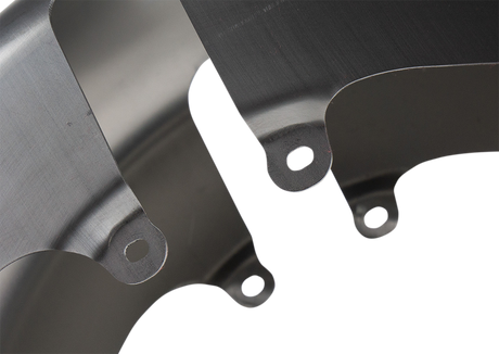 RUSS WERNIMONT DESIGNS EZ-8 Custom Front Fender for 18" Wheel - Raw - 8" W x 40" L RWD-50251
