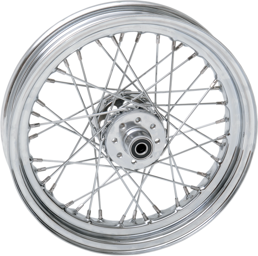 DRAG SPECIALTIES Rear Wheel - Single Disc/No ABS - Chrome - 16"x3.00" - '54-'78 XL 63145