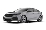 Rally Armor 17-19 Honda Civic Sport Touring Black UR Mud Flap w/ Dark Grey Logo MF51-UR-BLK/DGRY