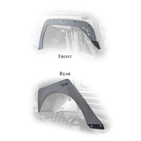 DV8 Offroad 2007-2018 Jeep Wrangler Fender Delete FENDB-08