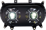 CUSTOM DYNAMICS LED Headlight - Black - Road Glide CD-RG-H-B