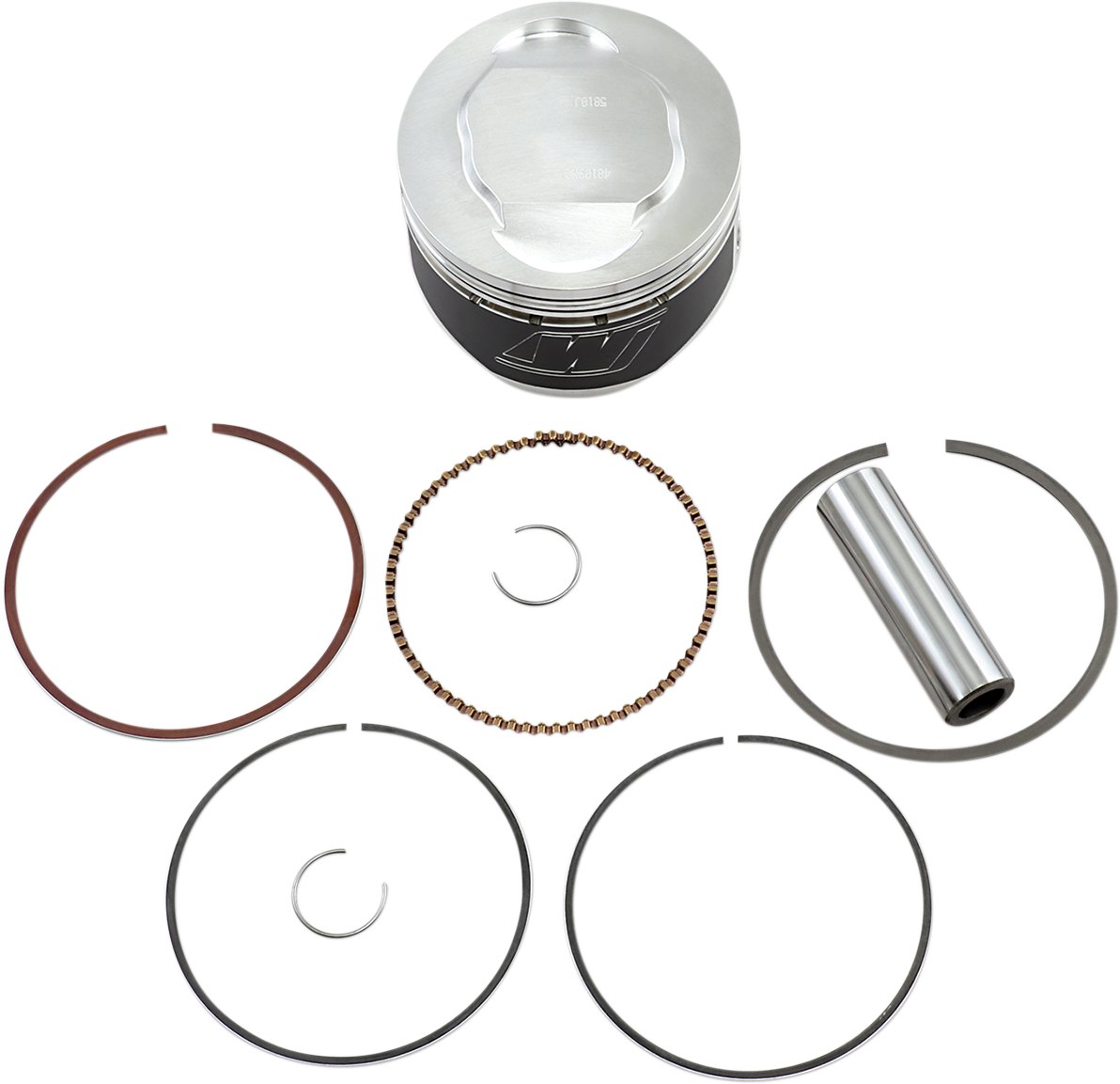 WISECO Piston Kit - Raptor 350 - 11:1 High-Performance 40109M08300