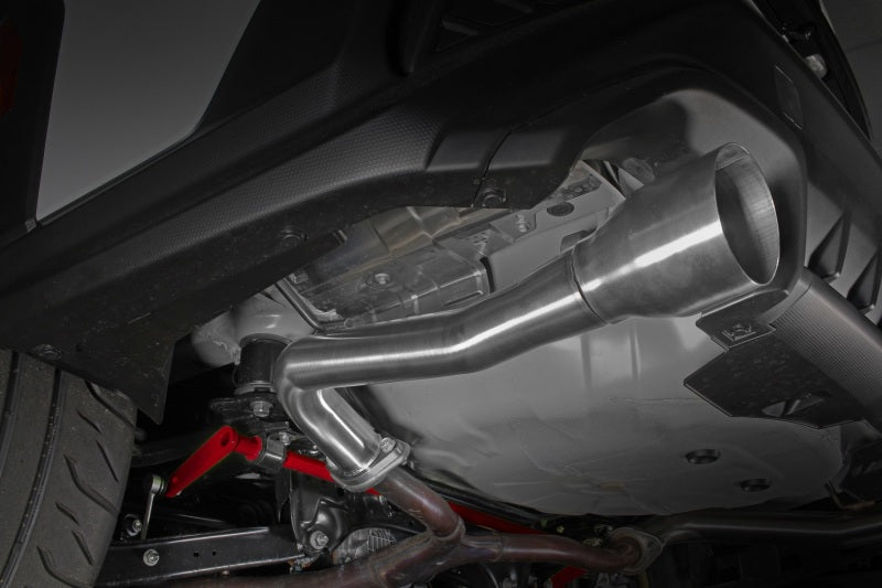 Perrin 22-23 Subaru WRX Dual Single Tip 304SS Axle Back Exhaust PSP-EXT-341BR