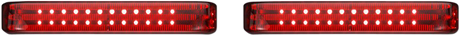 CUSTOM DYNAMICS Saddlebag Lights - BCM - Chrome/Red PB-SB-BCM-CR