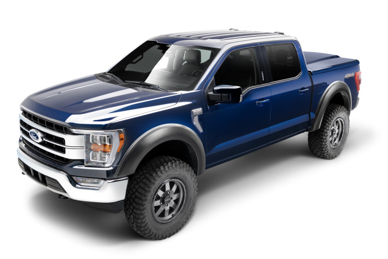 Bushwacker 2021 Ford F-150 (Excl. Lightning) Extend-A-Fender Style Flares 4pc - Black 20964-02