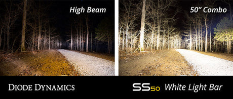 Diode Dynamics 50 In LED Light Bar - White Combo DD5035