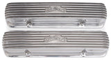 Edelbrock Valve Cover Classic Series Pontiac 1962-1979 301-455 CI V8 Polshed 4130