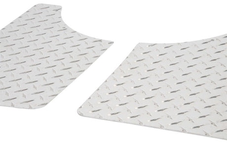 Deezee Universal Flaps Brite-Tread Universal 11x19 Notched (Blk) DZ 1808