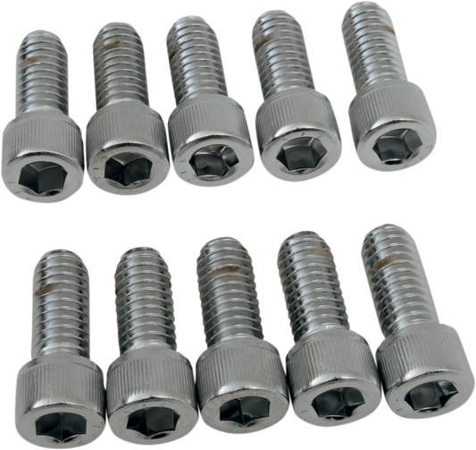 DRAG SPECIALTIES Bolts - Socket-Head - Knurled - 5/16-18 x 3/4" MPB215