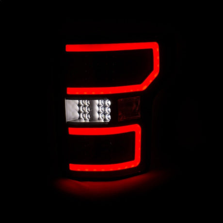 ANZO 18-19 Ford F-150 LED Taillights Black 321338
