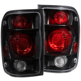 ANZO 1998-2000 Ford Ranger Taillights Dark Smoke G2 211178