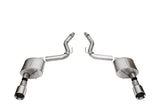 Corsa 2024 Ford Mustang GT Sport Axle-Back Dual Rear Exit with 4.5in Straight Cut Polished Tips 21253