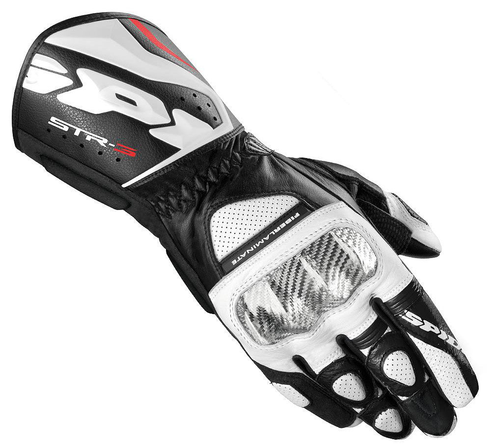 SPIDI Glv Str-3 Wht/Blk 2xl A139-011-2X