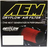 AEM Aif Filter, 3inFLG/ 5inOD/ 6-1/2inH Dry Flow 21-2036DK