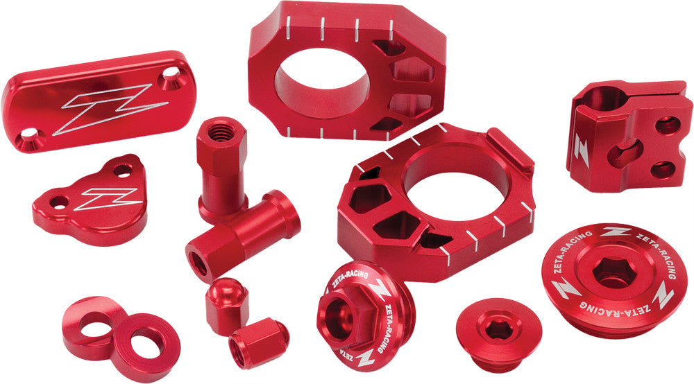 ZETA Billet Kit Suzuki Red ZE51-2232