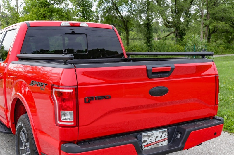 Deezee 14-23 Chevrolet Silverado Hex Series Side Rails - Texture Black 5 1/2Ft Bed DZ 99701TB