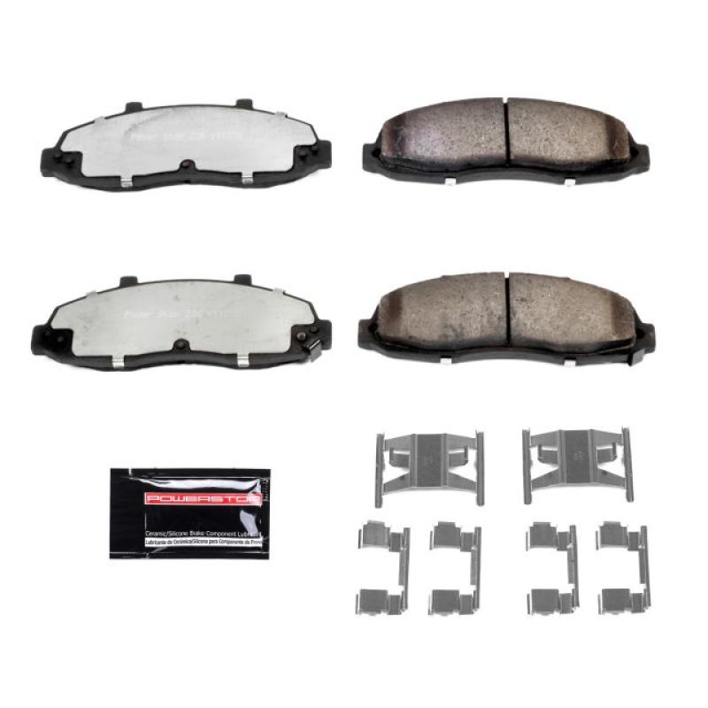 Power Stop 97-03 Ford F-150 Front Z36 Truck & Tow Brake Pads w/Hardware Z36-679