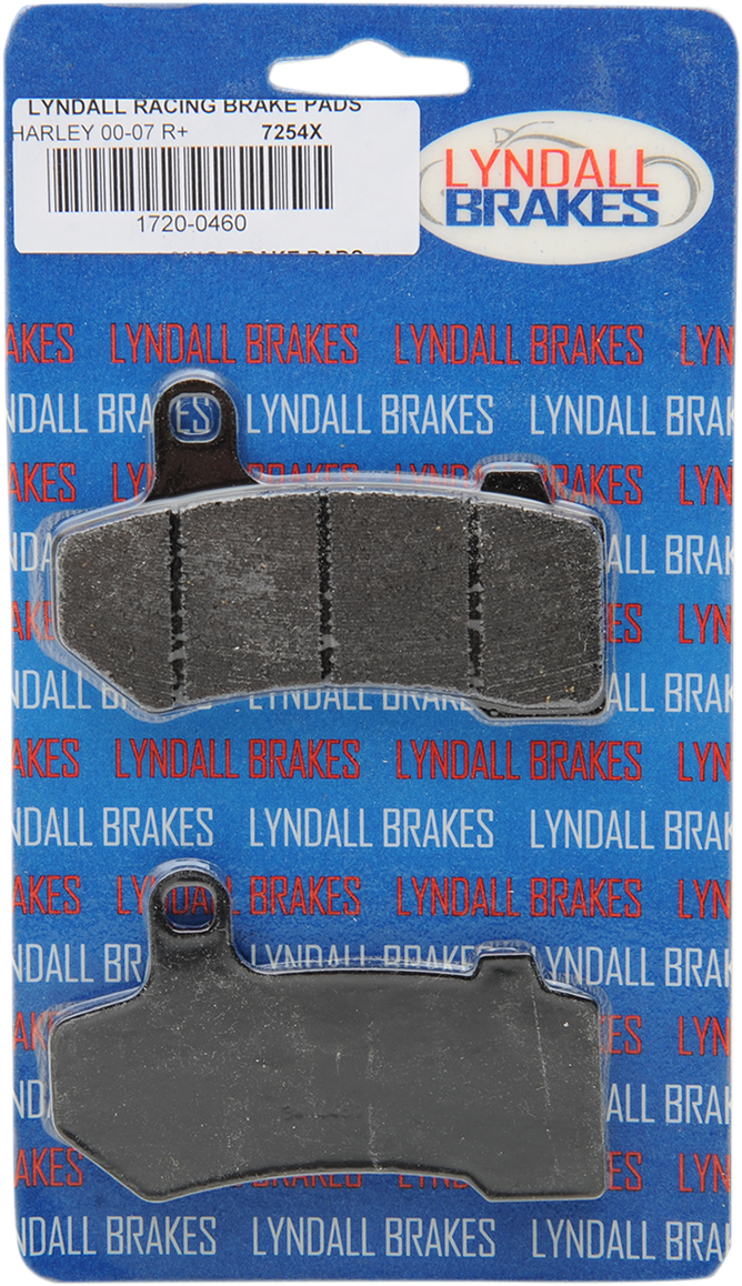 LYNDALL RACING BRAKES LLC X-Treme Brake Pads - Harley-Davidson 7254X