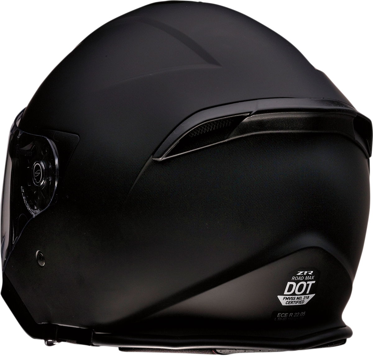 Z1R Road Maxx Helmet - Flat Black - Large 0104-2519