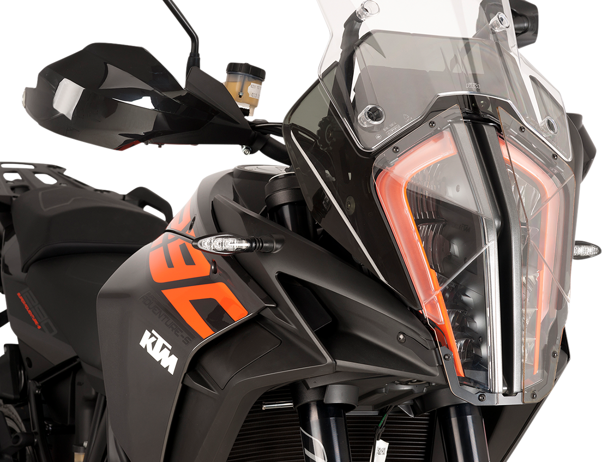 PUIG HI-TECH PARTS Protective Headlight Cover - KTM1290 - Clear 9470W