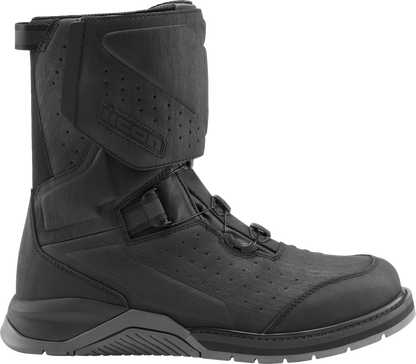 ICON Alcan Waterproof Boots - Black - Size 14 3403-1243