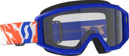 SCOTT Youth Primal Goggles - Blue - Clear 4030260003043