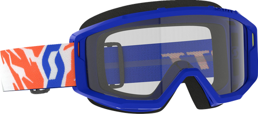 SCOTT Youth Primal Goggles - Blue - Clear 4030260003043