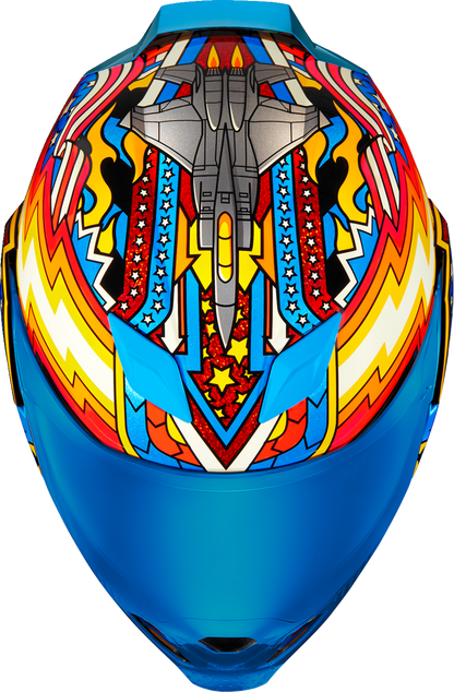 ICON Airflite™ Helmet - Flyboy - Blue - Large 0101-16013