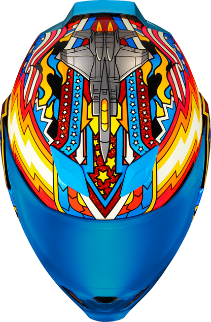 ICON Airflite™ Helmet - Flyboy - Blue - Small 0101-16011