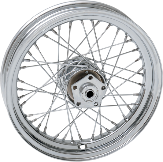 DRAG SPECIALTIES Front/Rear Wheel - Dual Disc/No ABS - Chrome - 16"x3.00" 19076A