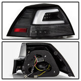 Spyder 08-09 Pontiac G8 Version 2 Light Bar LED Tail Lights - Black - ALT-YD-PG808V2-LB-BK 5086068