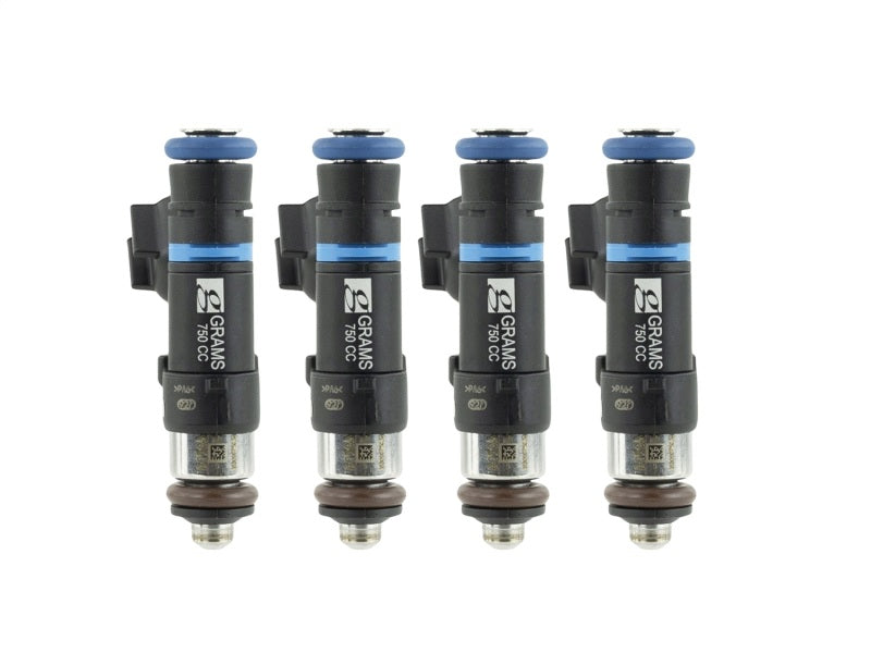 Grams Performance Honda/Acura B/D/F/H Series (Excl D17) 750cc Fuel Injectors (Set of 4) G2-0750-0500