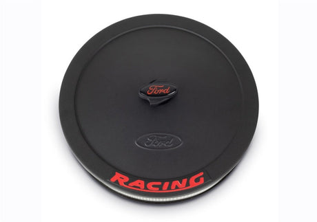 Ford Racing Air Cleaner Kit - Black Crinkle Finish w/ Red Emblem 302-352