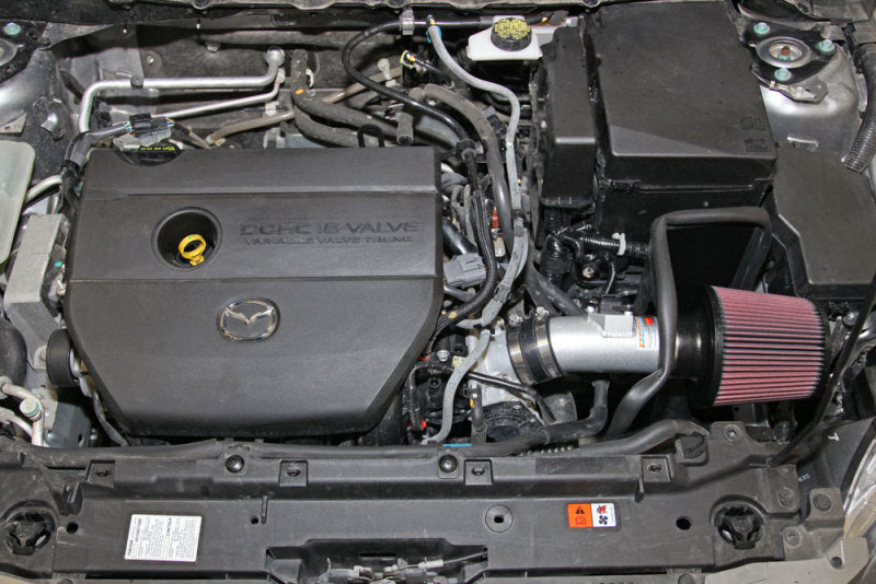 K&N 69 Series Typhoon Performance Intake Kit 2011-13 Mazda 3 L4-2.0L 69-6031TS
