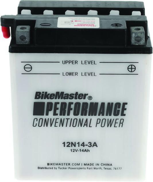 BikeMaster 12N14-3A Battery 781010