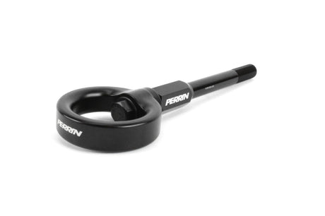 Perrin 02-07 Subaru WRX/STI Tow Hook Kit (Front) - Flat Black PSP-BDY-230BK