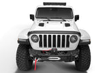 AVS 2018+ Jeep Wrangler (JL) 2dr/4dr Aeroskin II Textured Low Profile Hood Shield - Black 436148