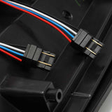 AlphaRex 14-18 Chevrolet Silverado 1500 PRO-Series LED Tail Lights Jet Black 620010