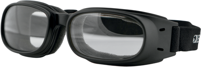 BOBSTER Piston Goggles - Matte Black - Clear BPIS01C